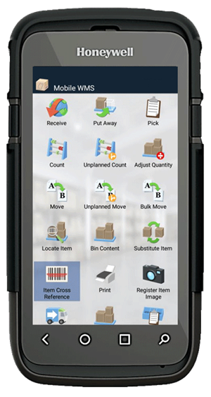 1.item cross reference in mobile wms 1 bc nav