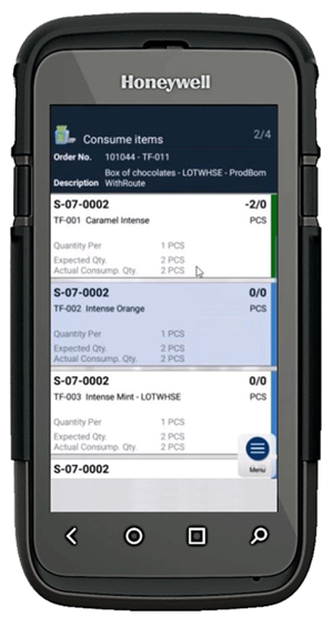 1.production in mobile wms for bc nav 2