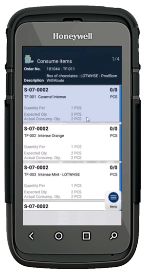 2.production in mobile wms for bc nav 3