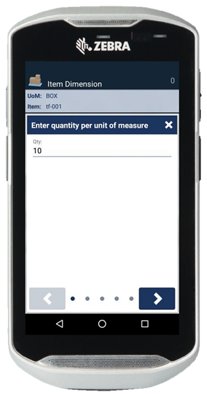 3.item dimensions in mobile wms 3 bc nav