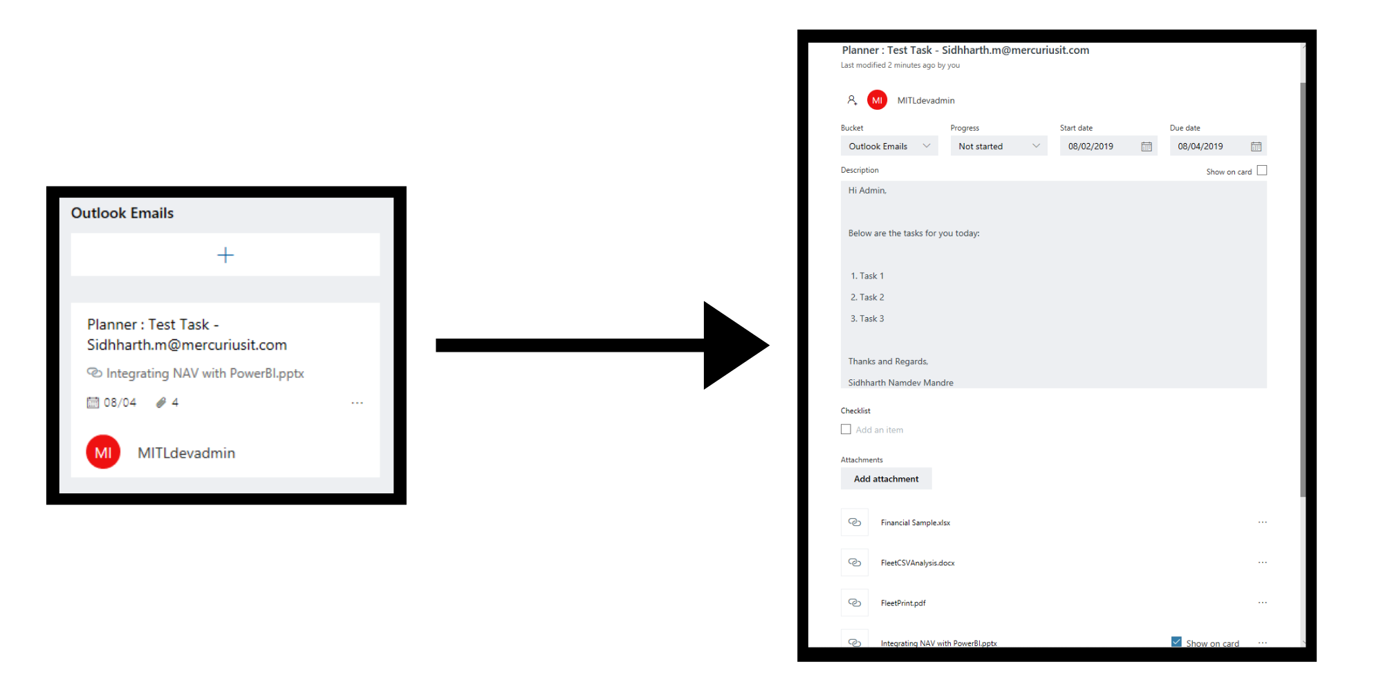 5. Planner Tasks