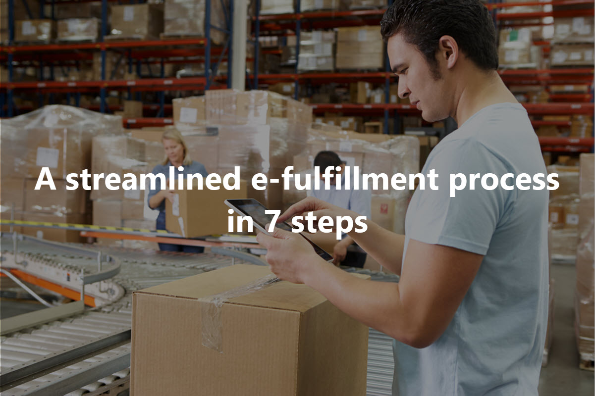 A streamlined e-fulfillment process in 7 steps