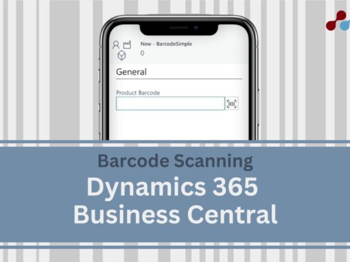 Barcode scanning in Dynamics 365 Business Central