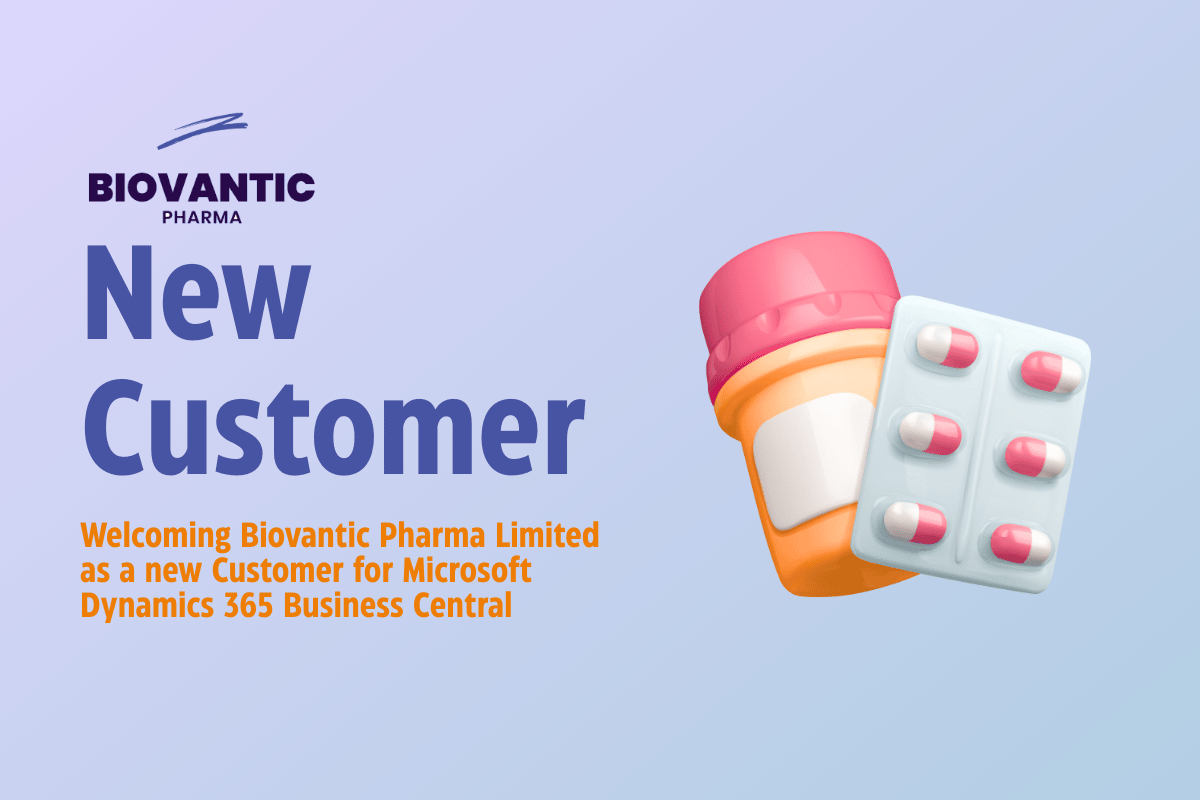 Mercurius IT Welcomes Biovantic Pharma Limited as a New Customer for Microsoft Dynamics 365 Business Central
