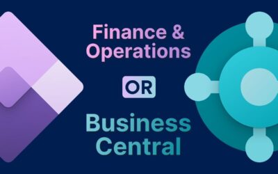 Comparison between Dynamics 365 Finance & Operations and Business Central