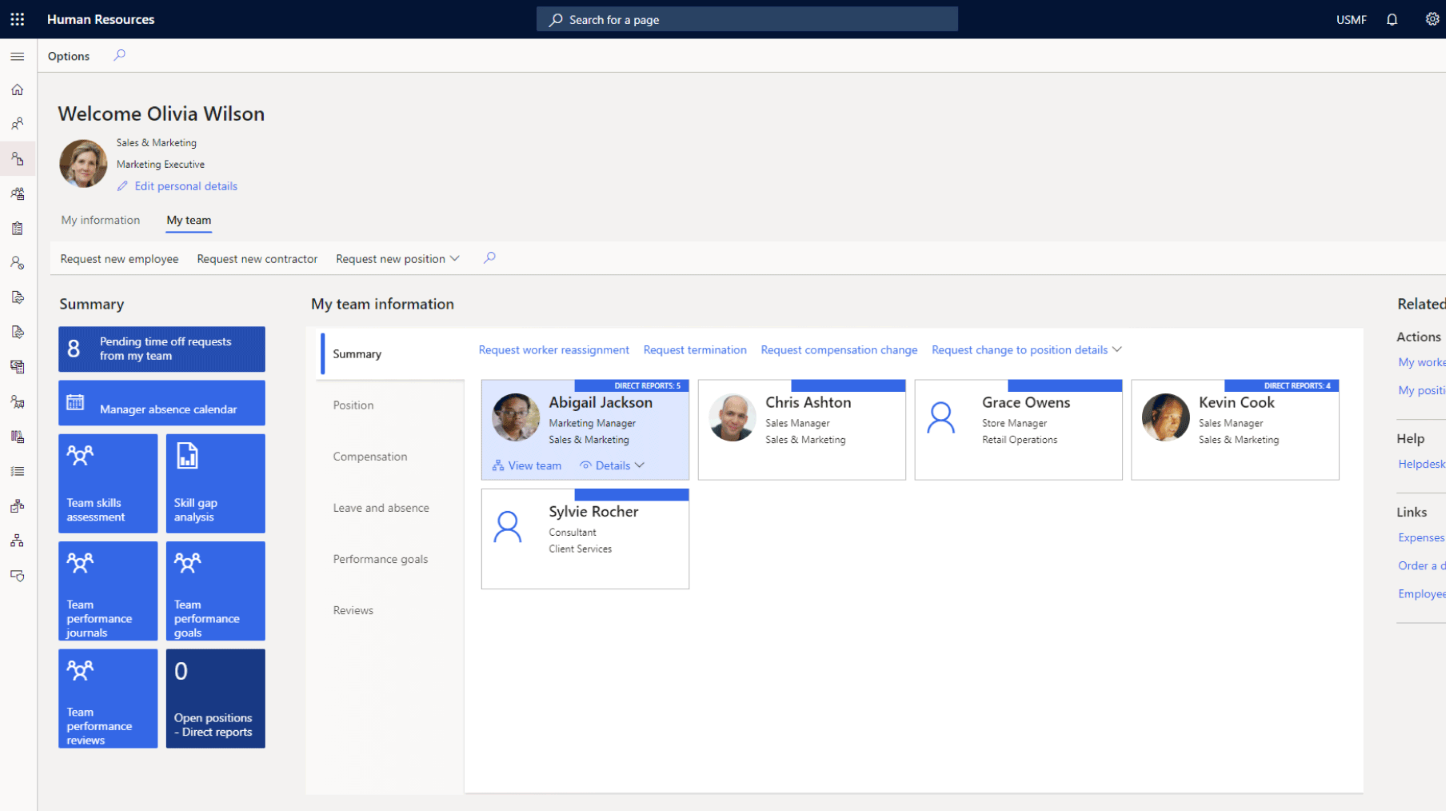 Microsoft Dynamics 365 Human Resources 1