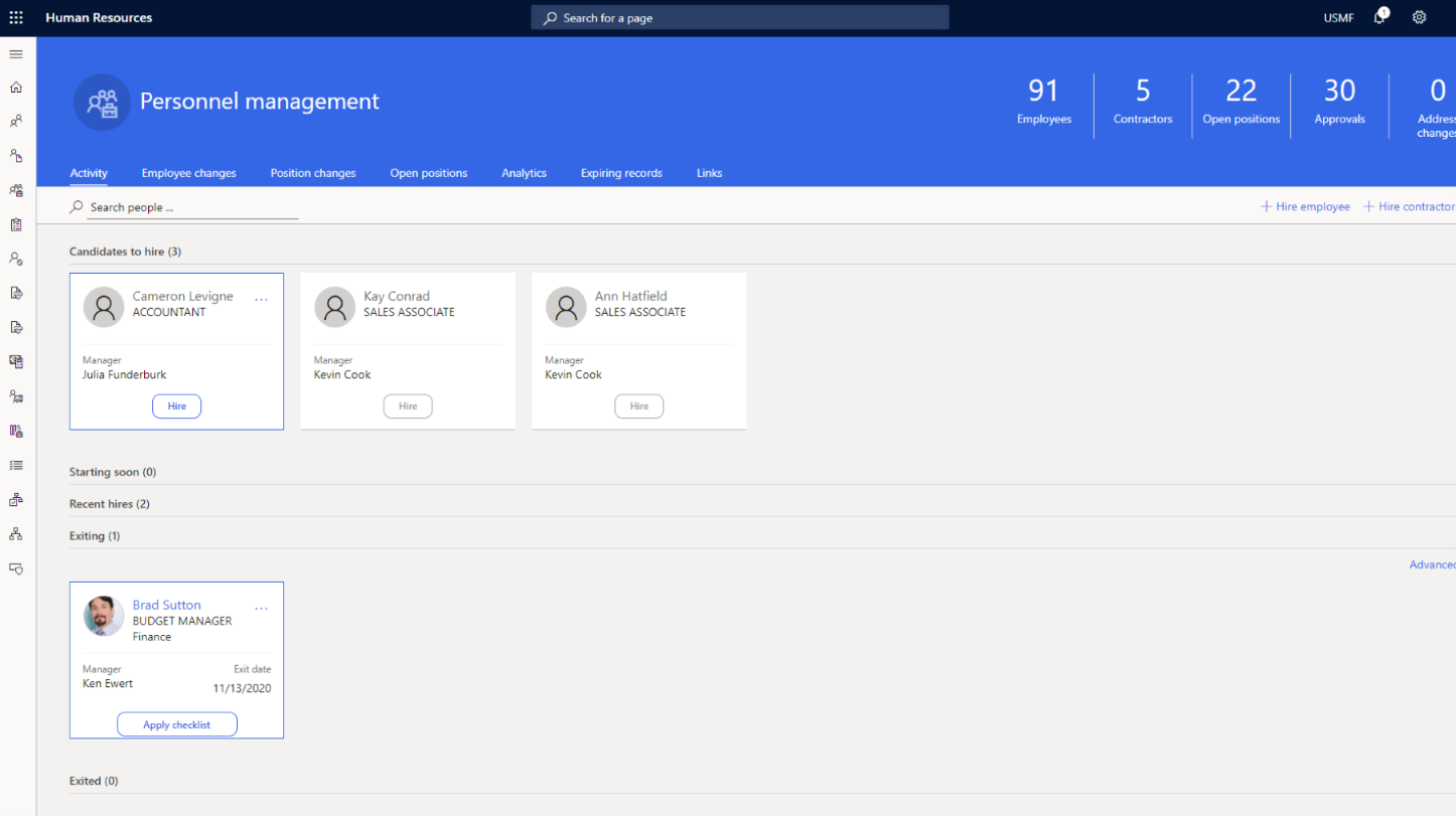 D365-HR-BlogPost-2 Microsoft Dynamics 365 Human Resources 2