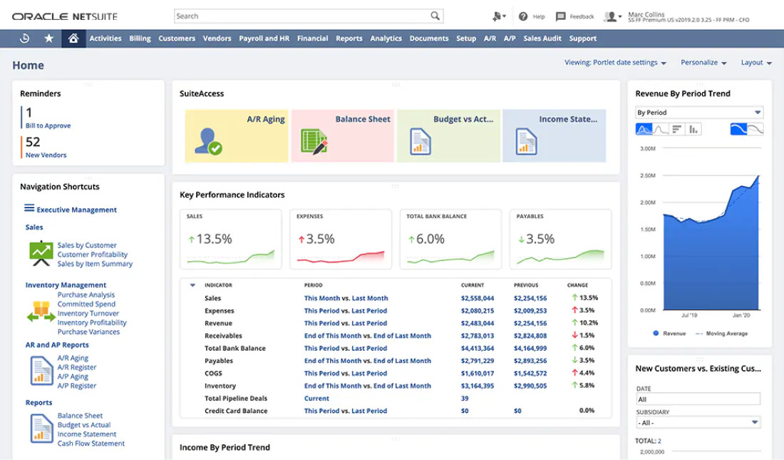 Dynamics 365 Business Central and NetSuite ERP Overview