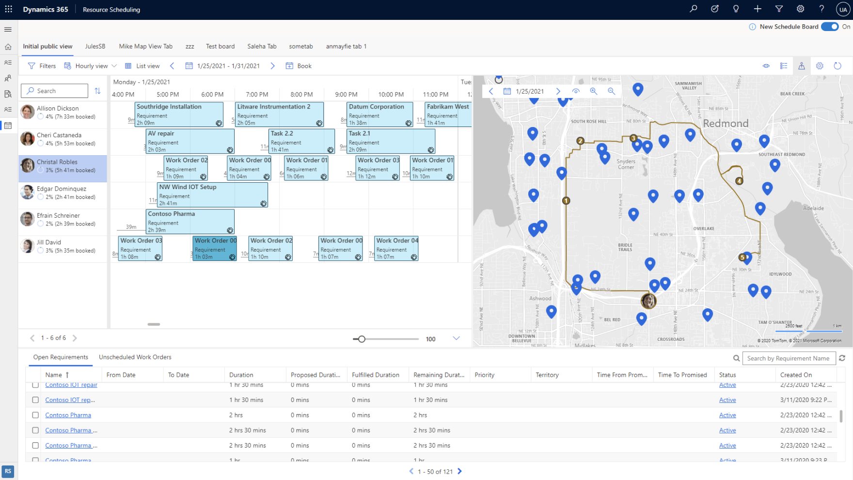 Field Service Scheduling