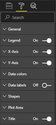 Some of the formatting options available