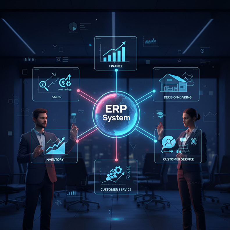 From Records to Actions with Agentic ERP 