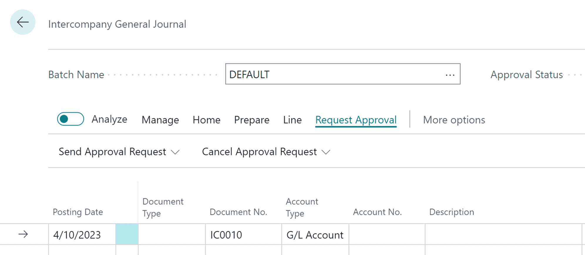 Image 5 - Intercompany General Journal Line Approval