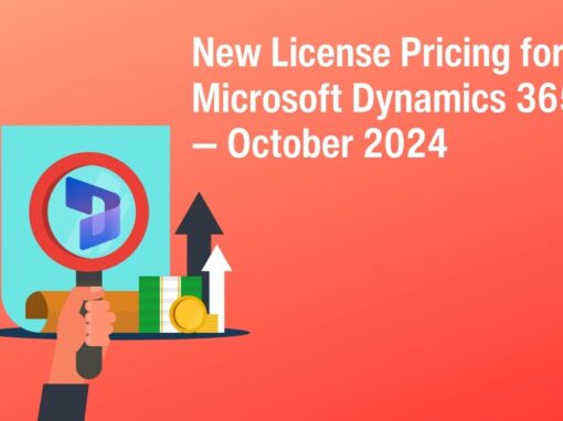 New License Pricing for Microsoft Dynamics 365 — October 2024