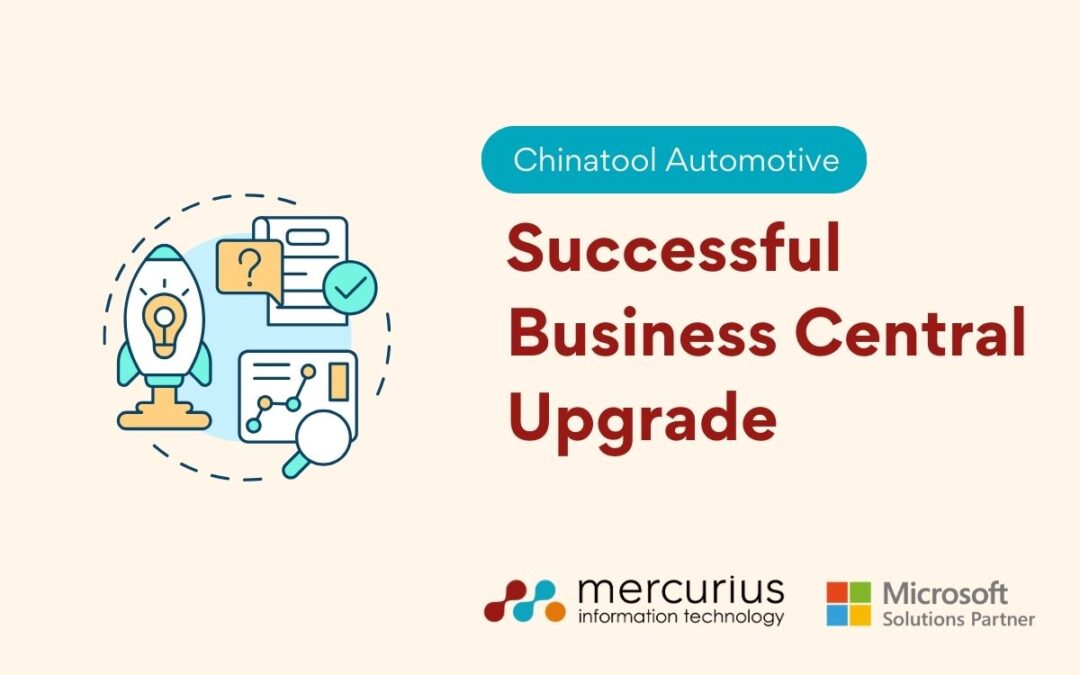 Mercurius IT Celebrates Successful Upgrade of Chinatool Automotive Turkey Site from BC14 to BC20.1