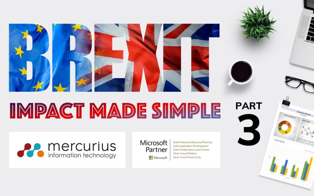 Insights 390 The Impact of Brexit Made Simple – Part 3: How does the deal affect NAV/ Business Central Setup?