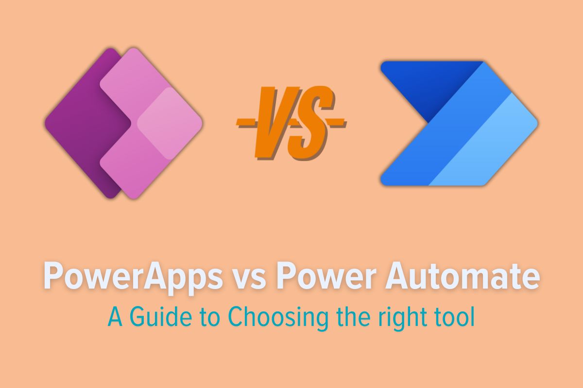 PowerApps vs PowerAutomate