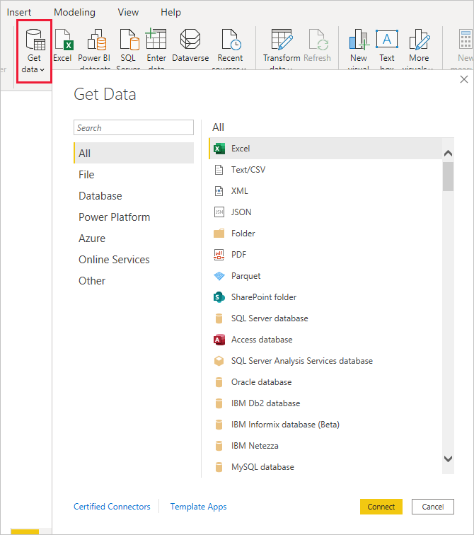 PowerBI DataSources