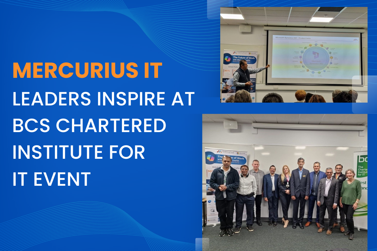 Mercurius IT Leaders Inspire at BCS Chartered Institute for IT Event