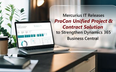 Mercurius IT Releases ProCon Unified Project and Contract Solution to Strengthen Dynamics 365 Business Central