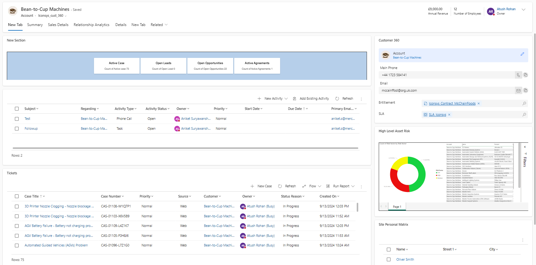 Quick Start Package for Dynamics 365 Sales 1 Sales-Contacts
