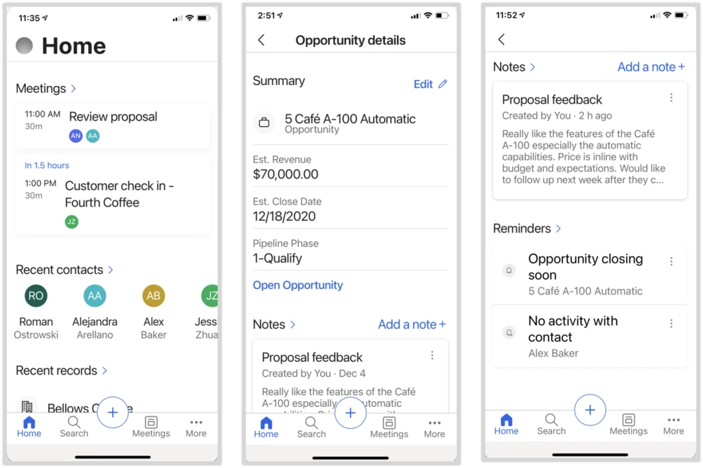 Quick Start Package for Dynamics 365 Sales 8 Sales-Mobile