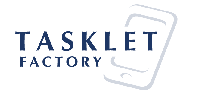 Tasklet factory transparent logo