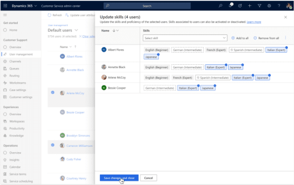 Unified routing