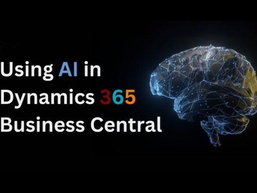 Using AI in Dynamics 365 Business Central