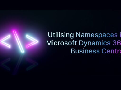Utilising Namespaces in AL of Microsoft Dynamics 365 Business Central