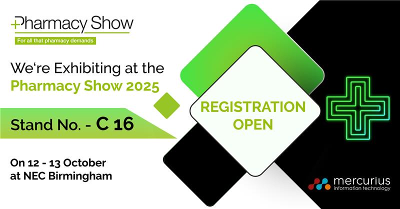 Visit Mercurius IT at the Pharmacy Show 2025