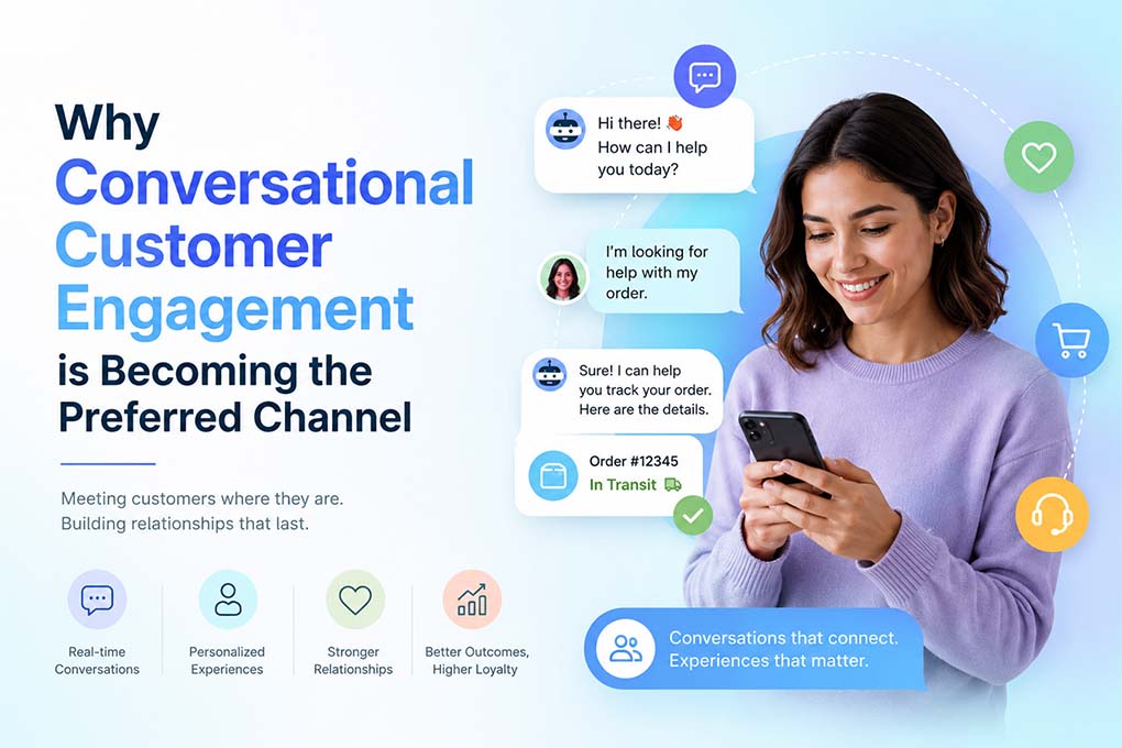 Why Conversational Customer Engagement is Becoming the Preferred Channel