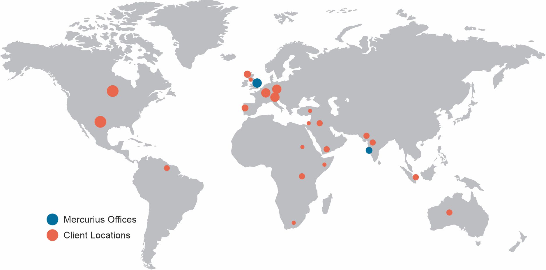 Worldmap-MercuriusIT Microsoft dynamics 365