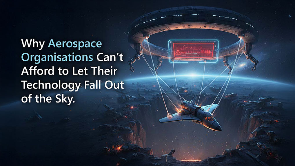 Why Aerospace Organisations Can’t Afford to Let Their Technology Fall Out of the Sky