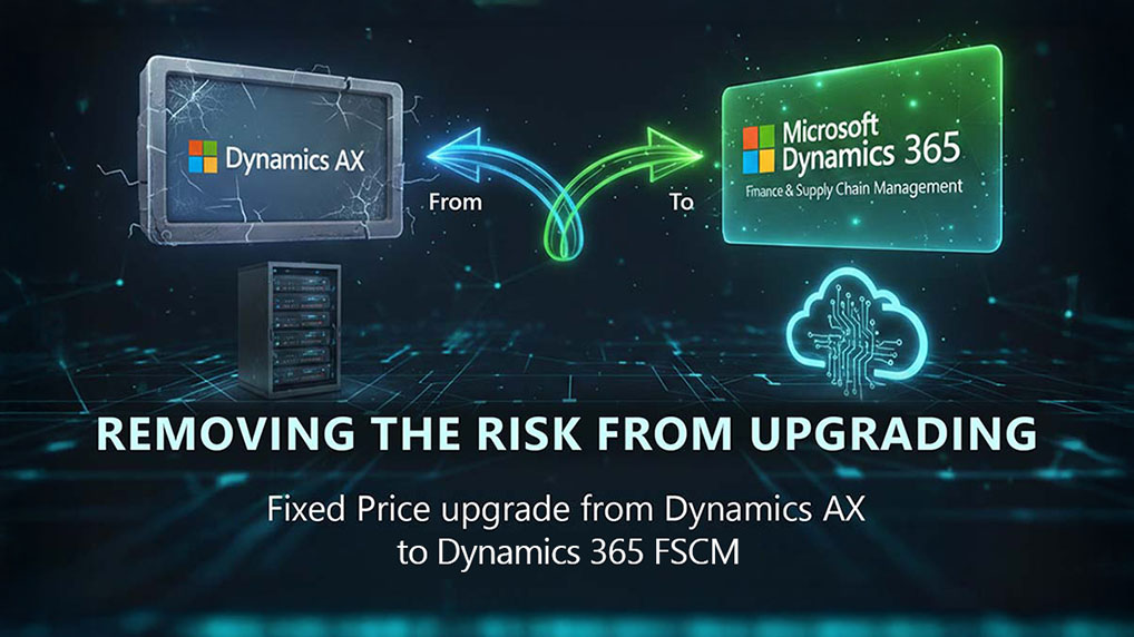 Removing the risk from upgrading: Fixed Price upgrade from Dynamics AX to Dynamics 365 FSCM