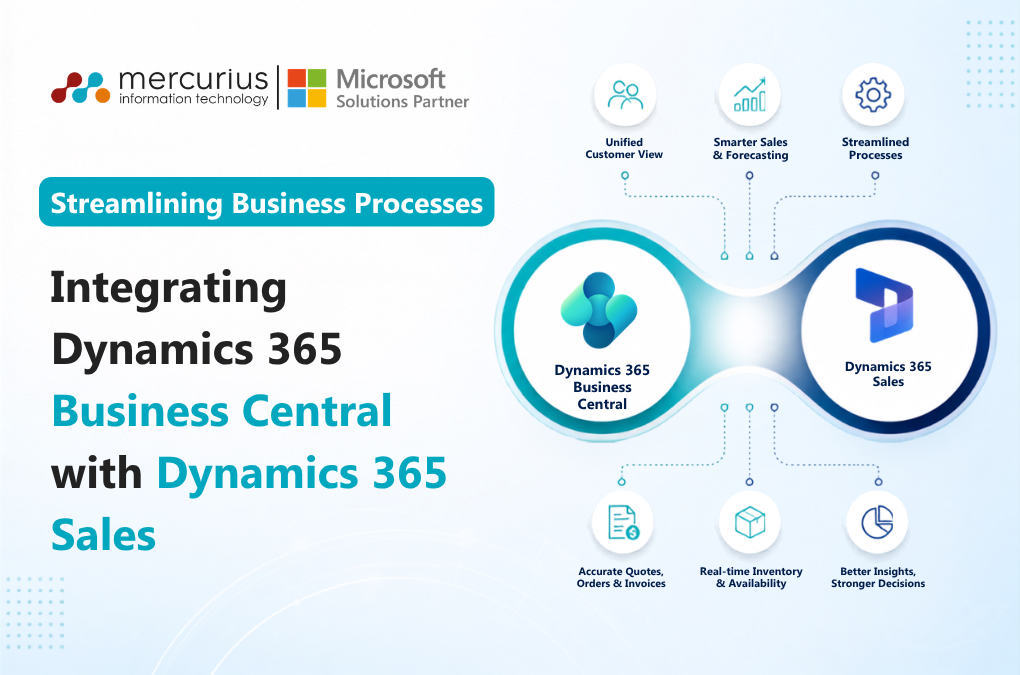 Streamlining Business Processes: Integrating Dynamics 365 Business Central with Dynamics 365 Sales