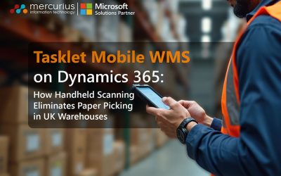 Tasklet Mobile WMS on Dynamics 365: How Handheld Scanning Eliminates Paper Picking in UK Warehouses