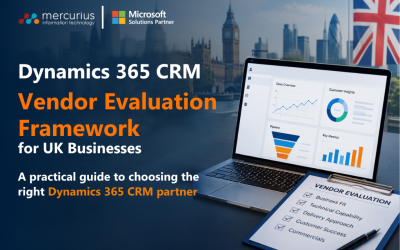 What's New in Dynamics CRM Wave 1 Release 2026 Webinar 1 Dynamics 365 CRM Vendor Evaluation Framework for UK Businesses