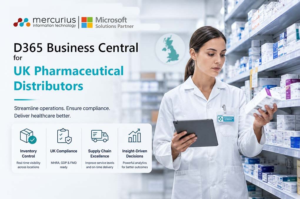 D365 Business Central for UK Pharmaceutical Distributors