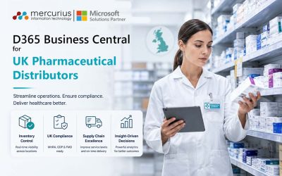 Webinar: What’s New in Microsoft D365 CRM – 2025 Release Wave 1 1 D365 Business Central for UK Pharmaceutical Distributors