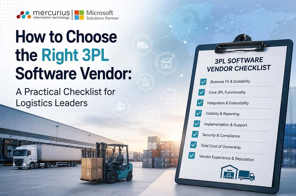 How to Choose the Right 3PL Software Vendor: A Practical Checklist for Logistics Leaders