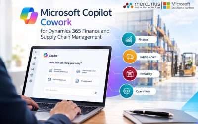 Microsoft Copilot Cowork for Dynamics 365 Finance and Supply Chain Management 