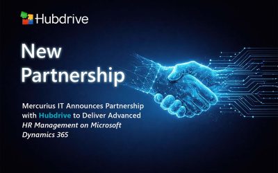 Mercurius IT Announces Partnership with Hubdrive to Deliver Advanced HR Management on Microsoft Dynamics 365 