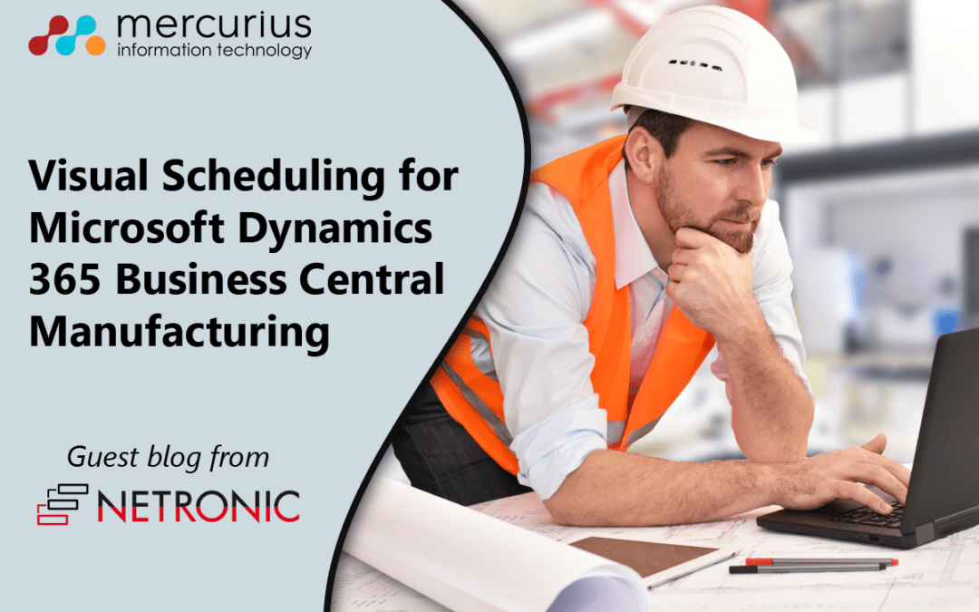 Visual Scheduling for Dynamics 365 Business Central Manufacturing