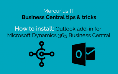 How to: Installing the Outlook add-in for Microsoft Dynamics 365 Business Central