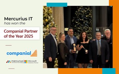 Mercurius IT Wins “Partner of the Year” Award at Microsoft Dynamics 365 Partners Event – Companial Connect UK 2025