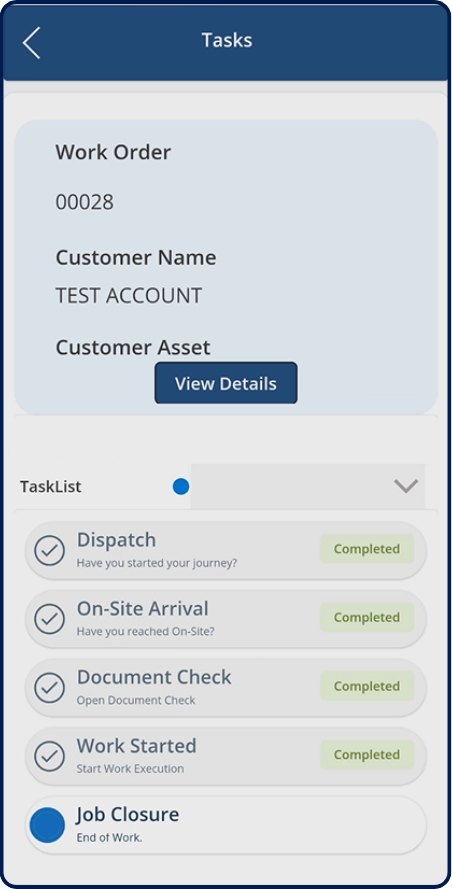 MaxField: Field Service Execution, Simplified 4 Maxfield Task List