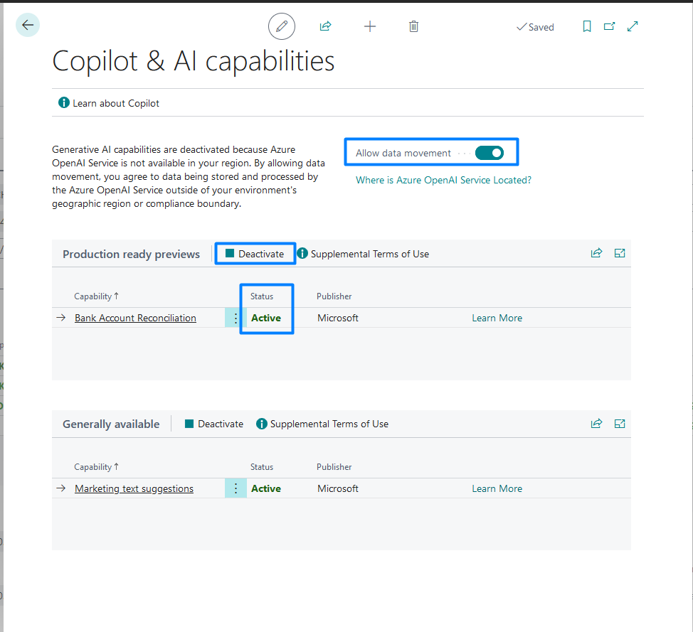 use Copilot for Bank Reconciliation-capabilities 4